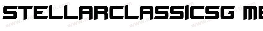 StellarClassicSG Medium字体转换